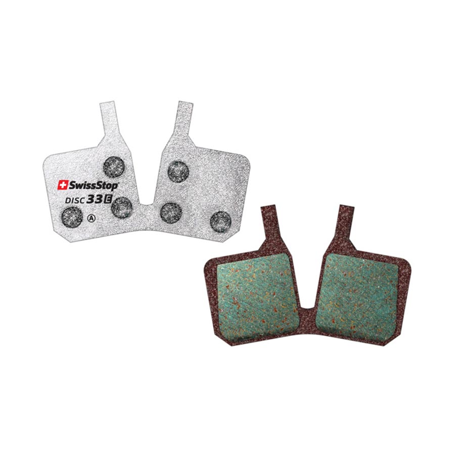 SwissStop, Disc 33 E, Plaquettes de freins à disque, Forme: Magura MT5, MT7, Organic, Paire