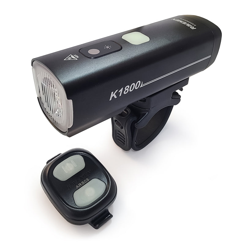 Ravemen |  Lumiere avant K1800, 1800 LUMENS (USB)