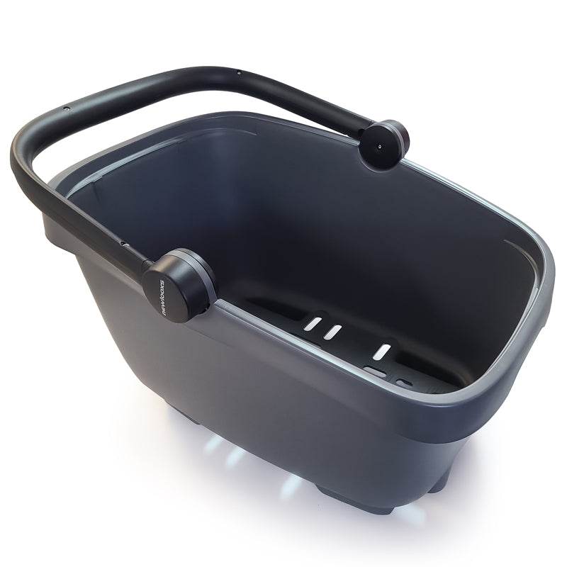 Panier vélo Newlooxs MIK en plastique recyclé pour porte-bagage arrière