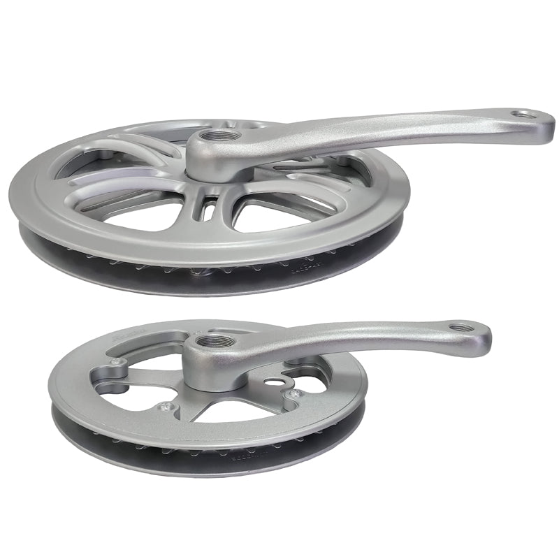 MANIVELLE SIMPLE ACIER/ALU 140mm