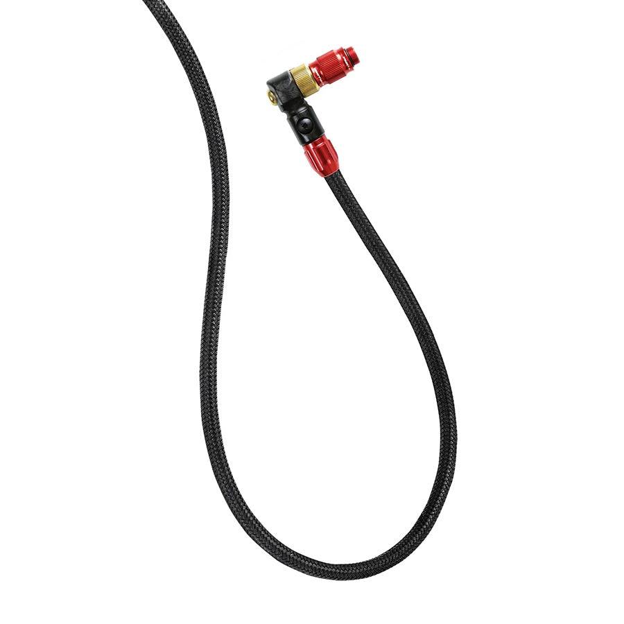 Lezyne, Pro Floor Pump Hose, Tressé, Rouge