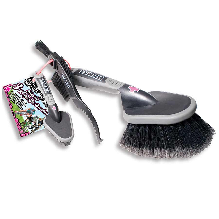 Muc-Off | Trousse de 3 brosses