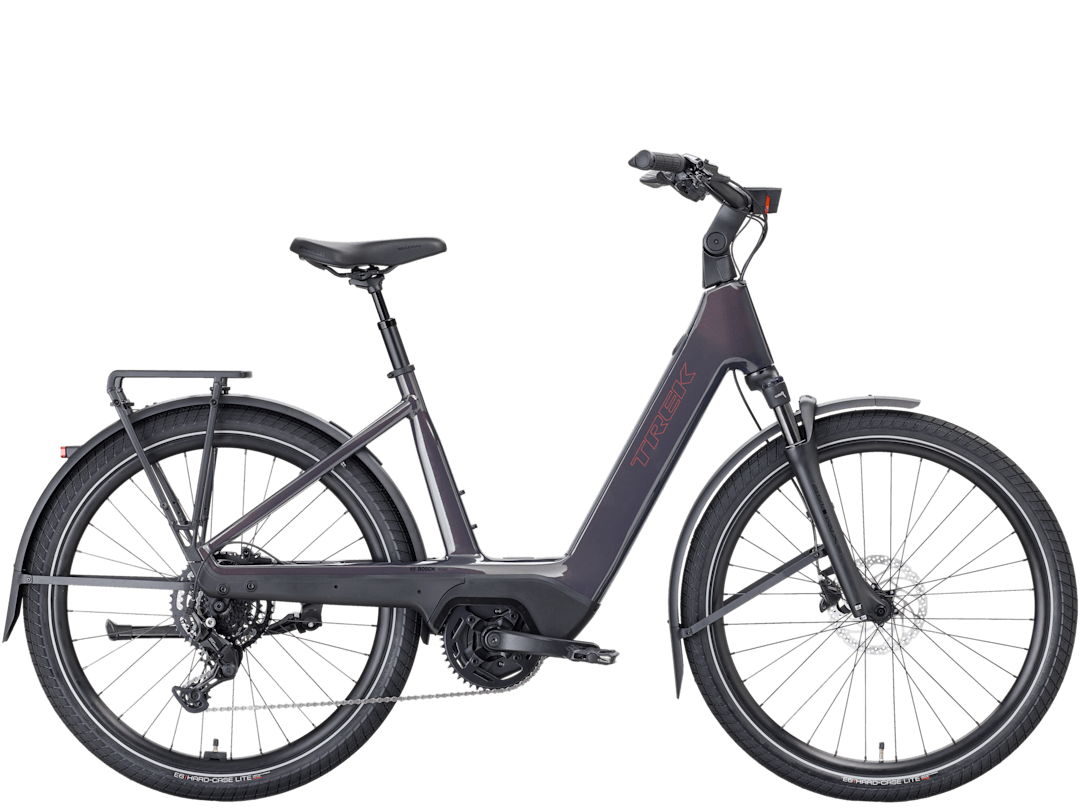 Vélo hybride électrique Trek Charter+ 4 Lowstep 2027