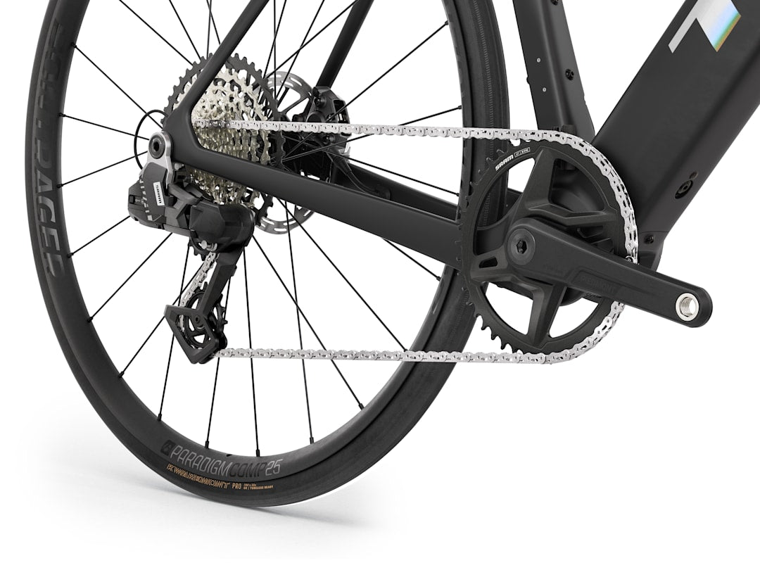 Trek Domane+ SL 6 AXS Gen 5, pédalier et transmission