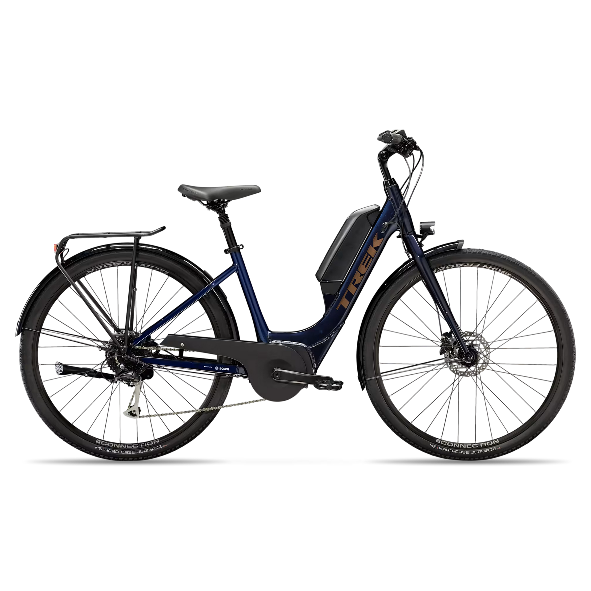 Trek Verve+ 2 Lowstep 2023, coloris Deep Dark Blue