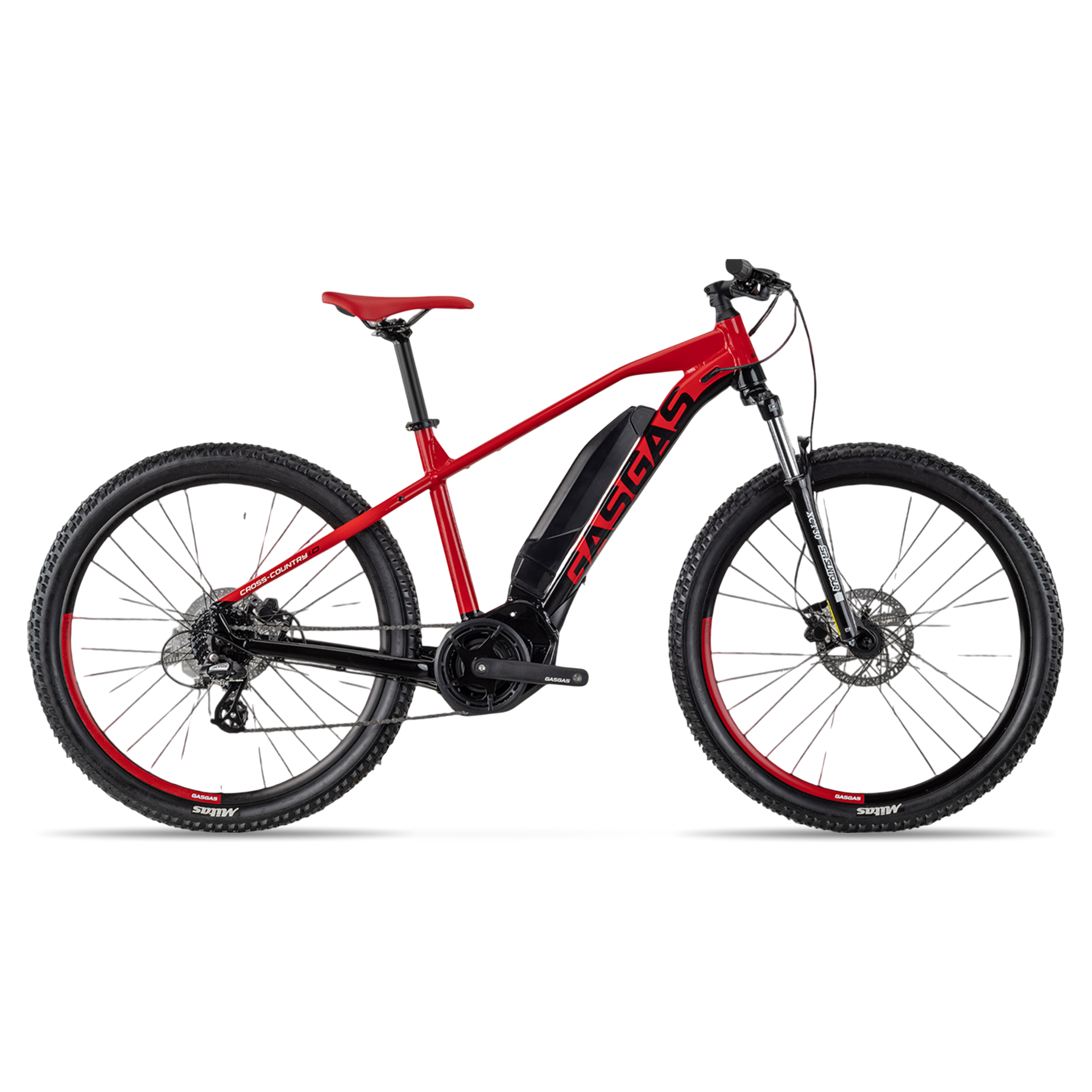 GasGas G Cross Country 1.0, coloris Rouge/Noir