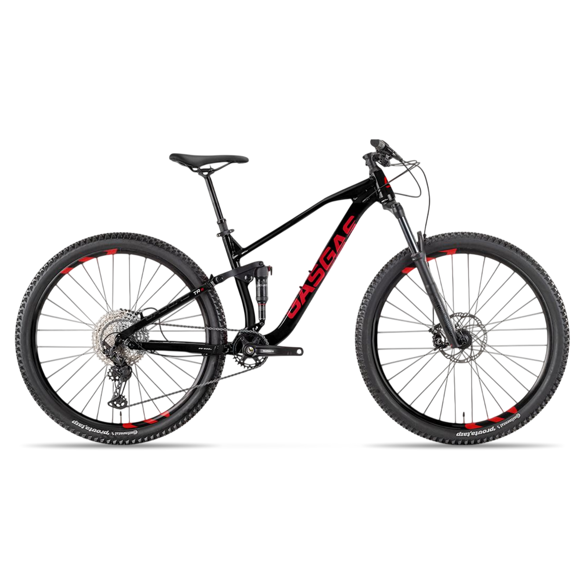 GasGas TR8, profil droit