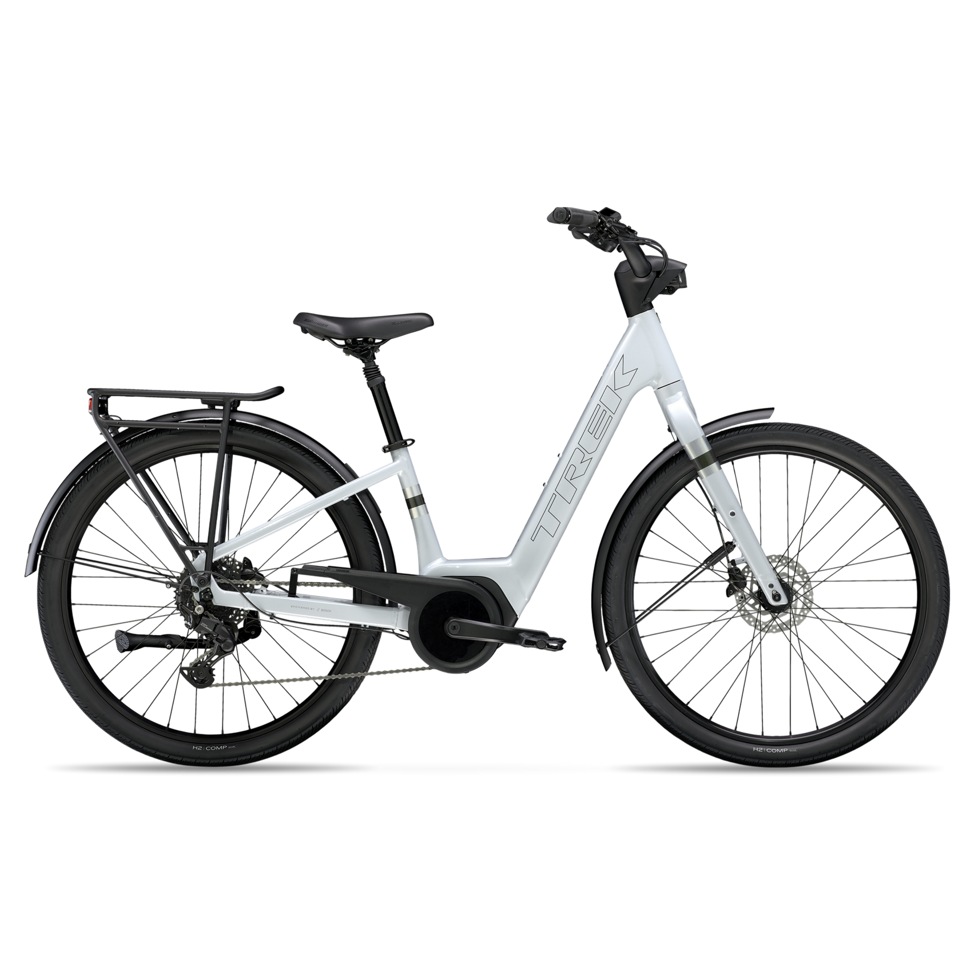Trek Verve+ 2 Lowstep Gen 3, coloris Gris