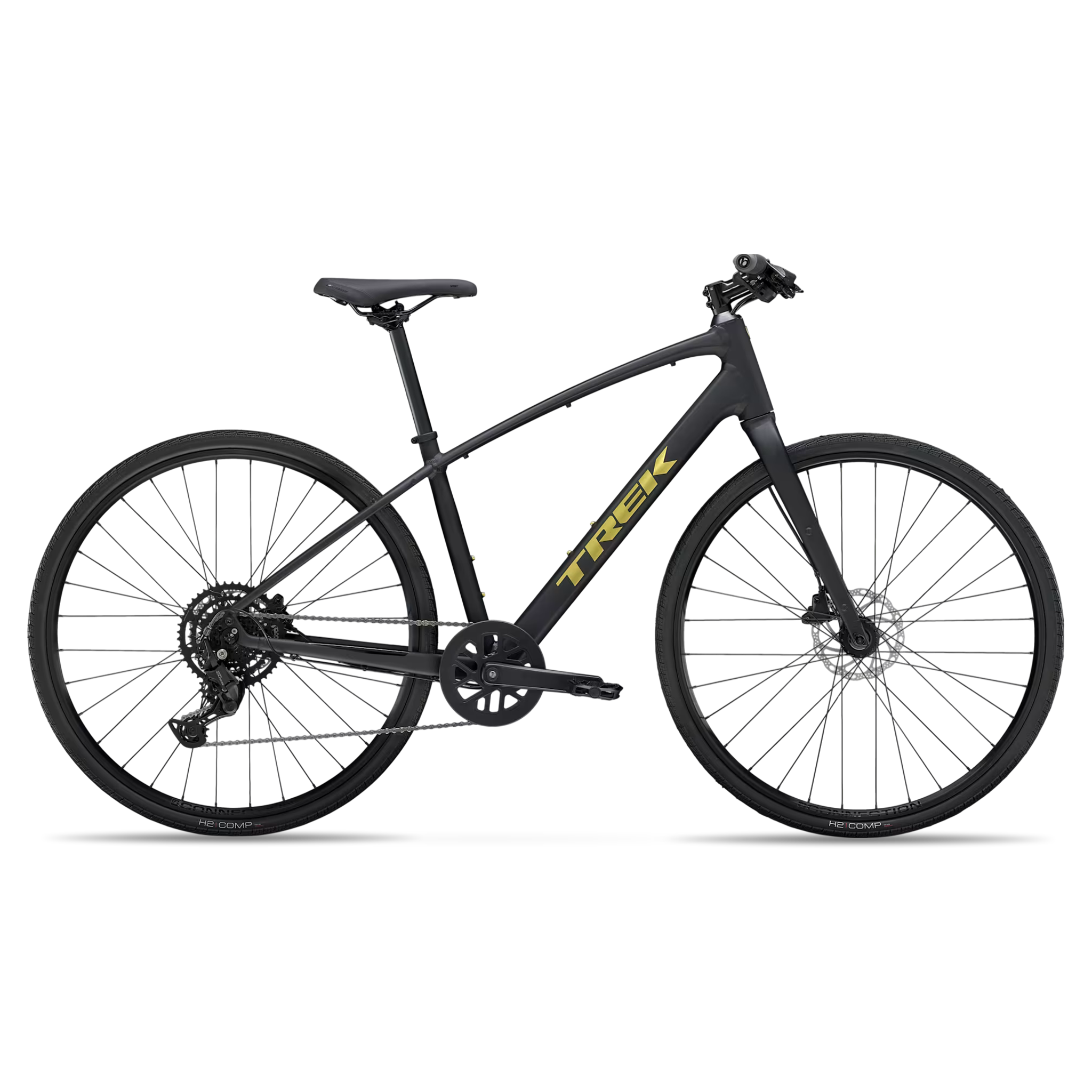 Trek FX 2 4e gén., coloris Noir/gold