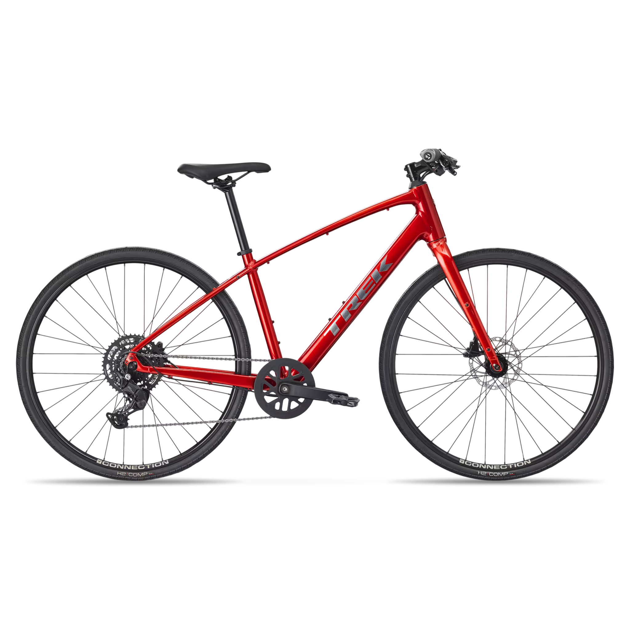 Trek FX 2 4e gén., coloris Fury Red