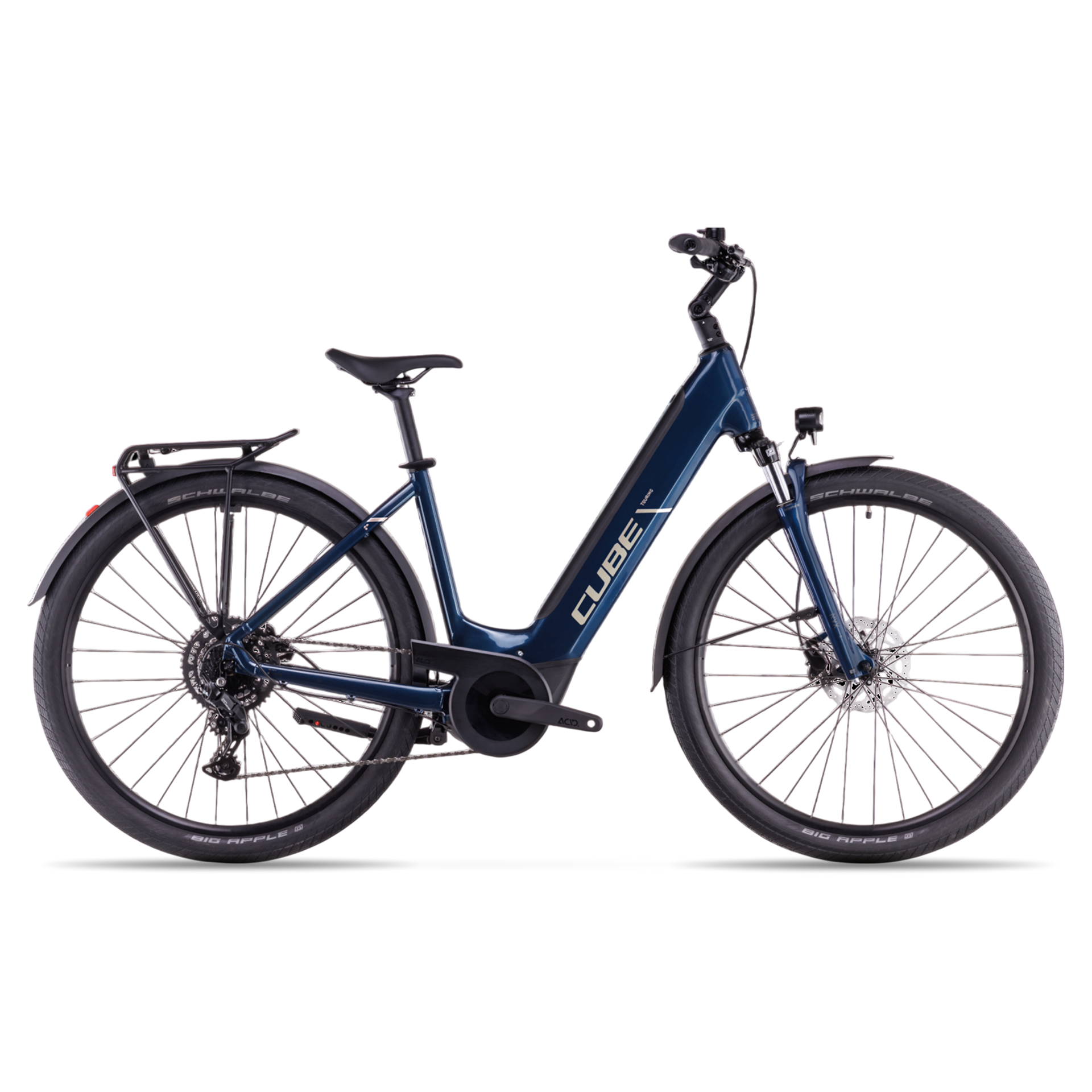 Cube Touring Hybrid ONE 500 Cadre bas, profil gauche
