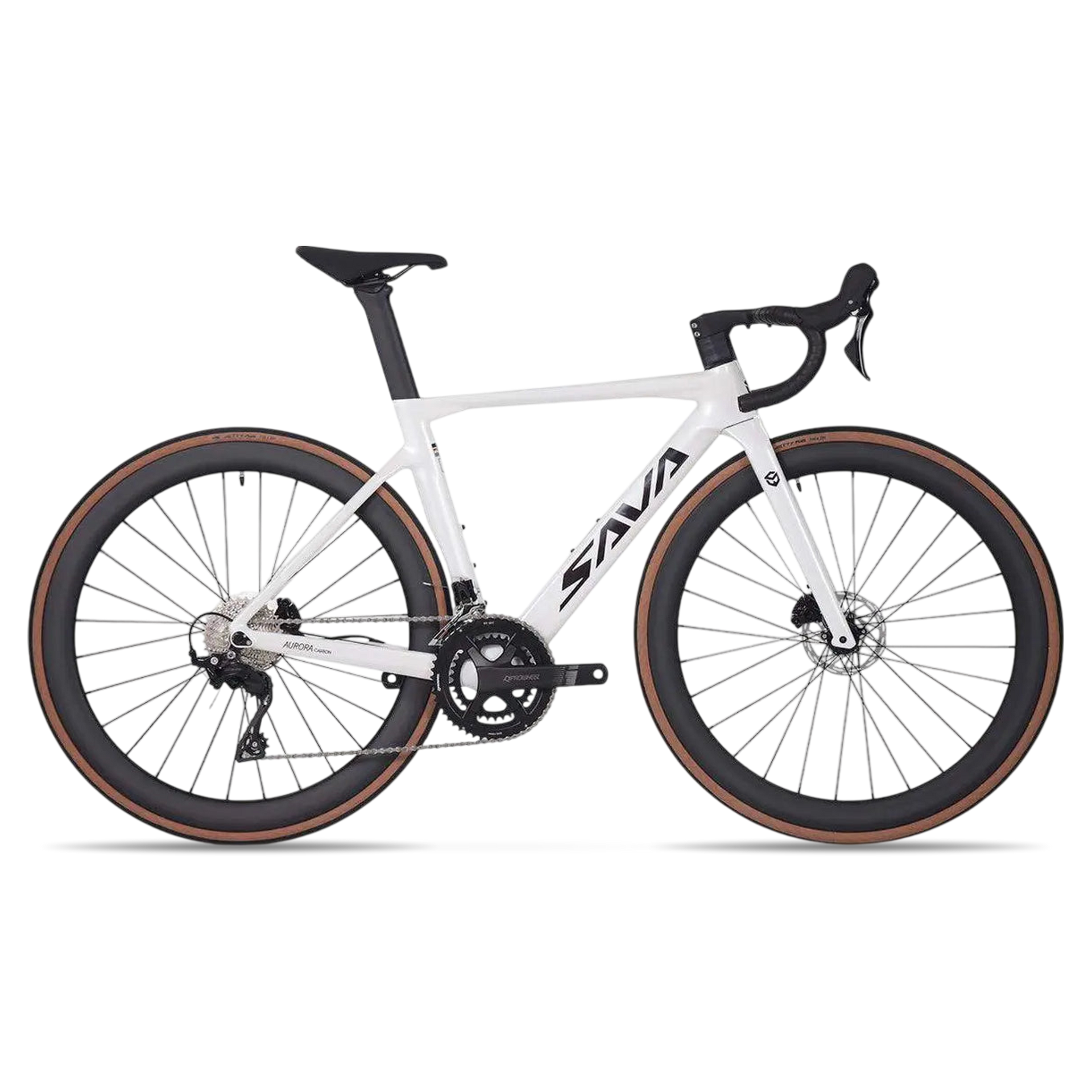 SAVA Aurora Carbon SR7.2 carbon road bike, coloris Blanc