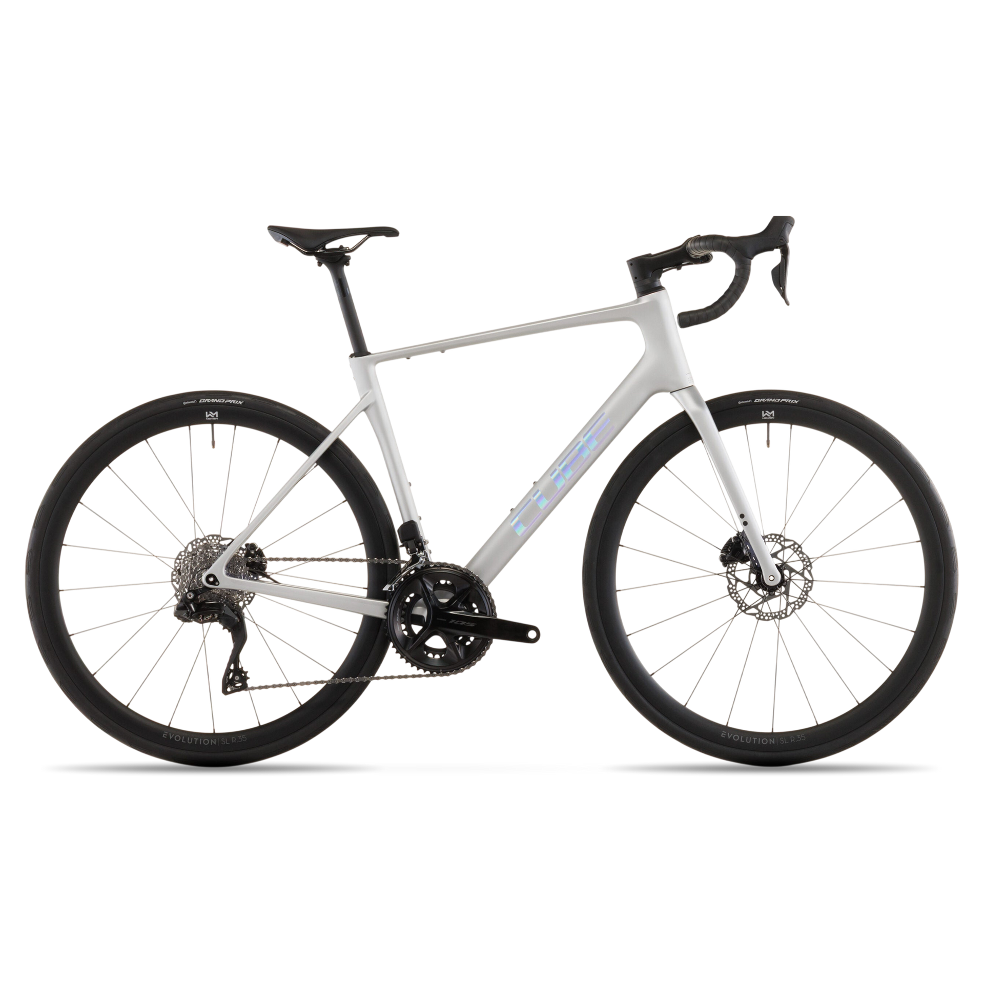 Cube Attain C:62 SLX, profil droit