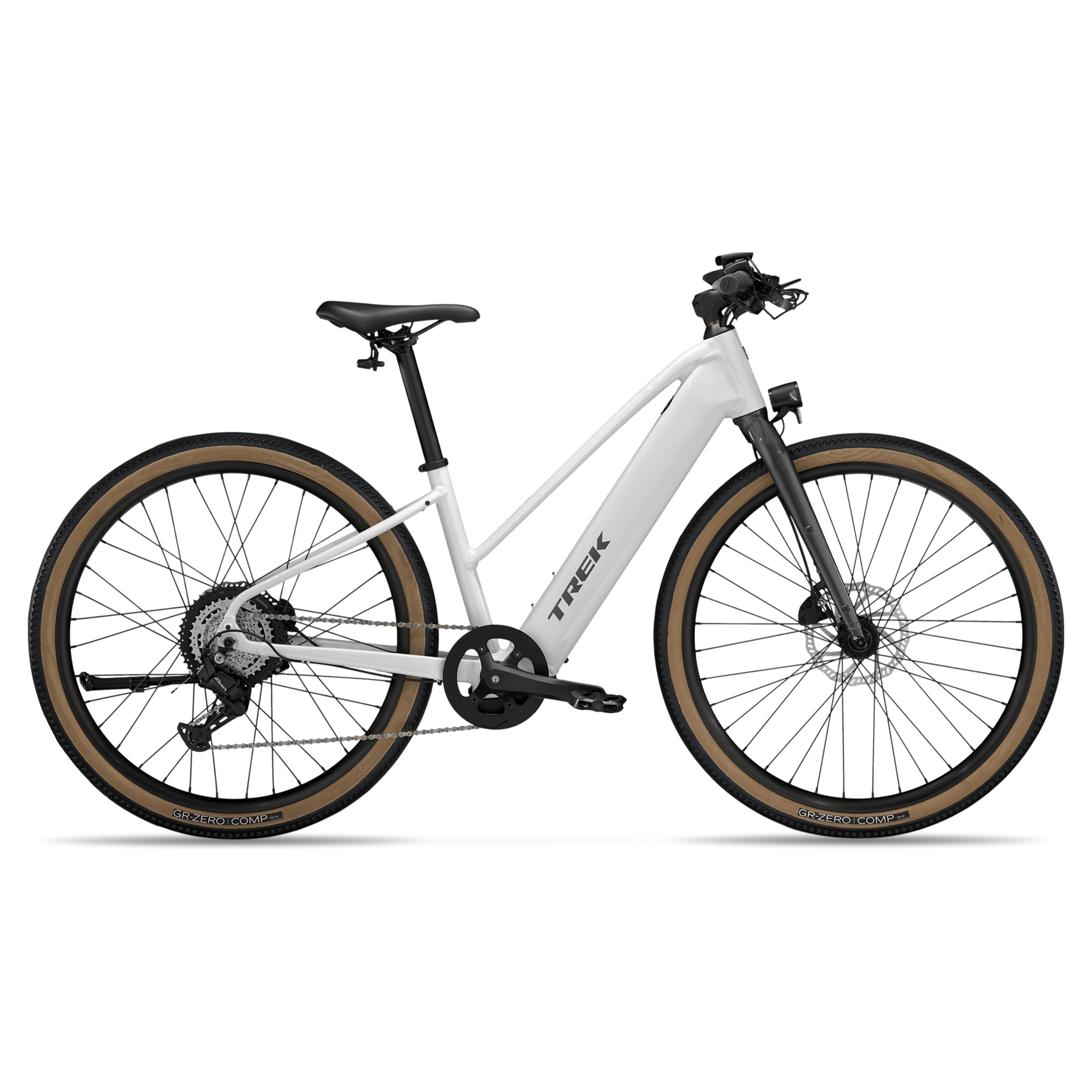 Trek FX + 1 Midstep, coloris Era White