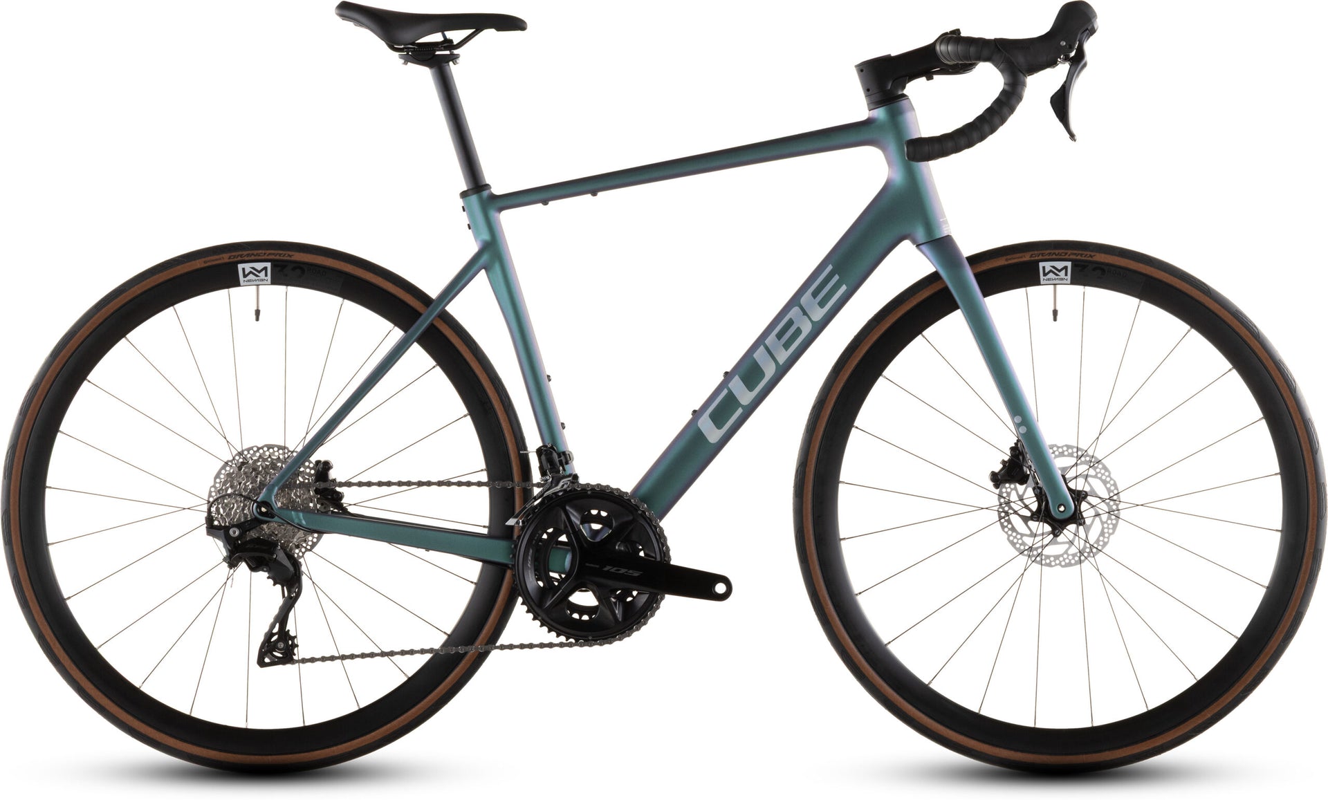 Cube Attain SLX, profil droit