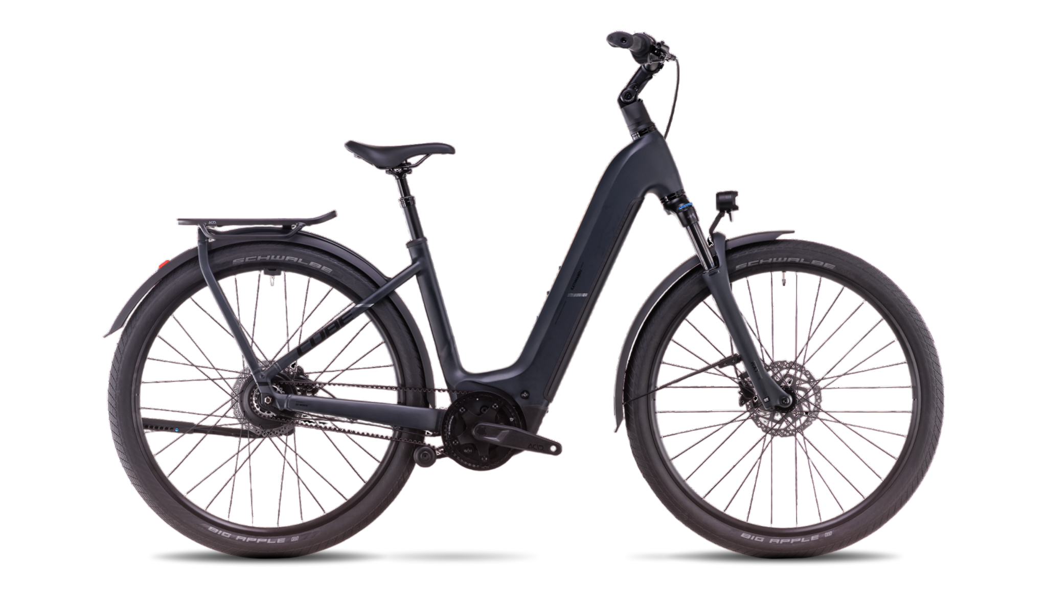 Cube Kathmandu Hybrid Comfort Pro 800 night´n´chrome, profil droit