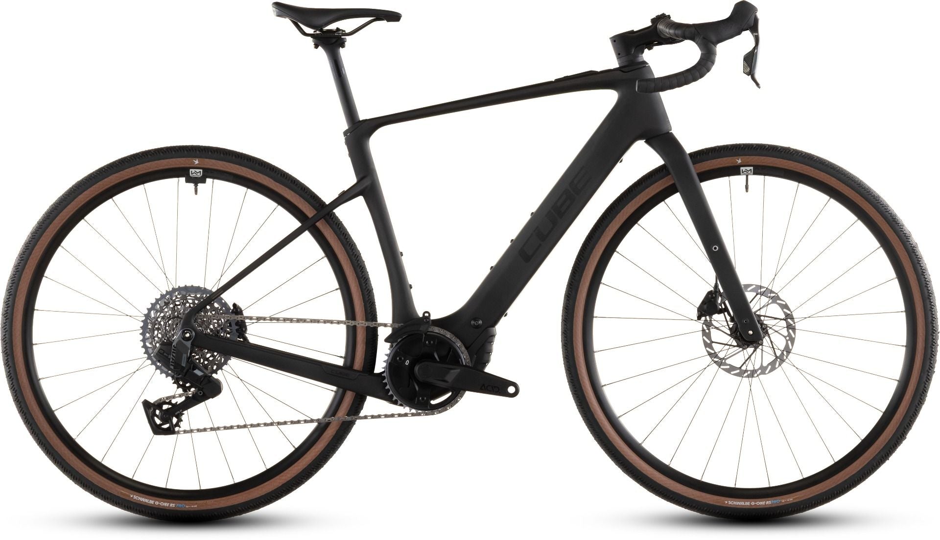 Cube Nuroad Hybrid C:62 EXC 400X Blackline 2026 – Gravel électrique, vue d'ensemble