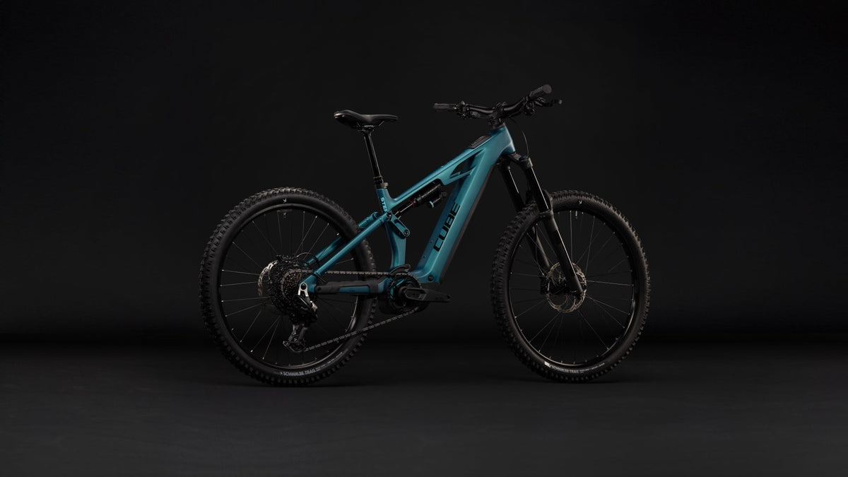 Cube Stereo Hybrid ONE77 HPC Race 800 – Vélo de montagne électrique, profil droit