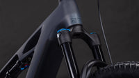 Vélo électrique Cube Stereo Hybrid ONE44 HPC SLX 800 gris et orange, fourche