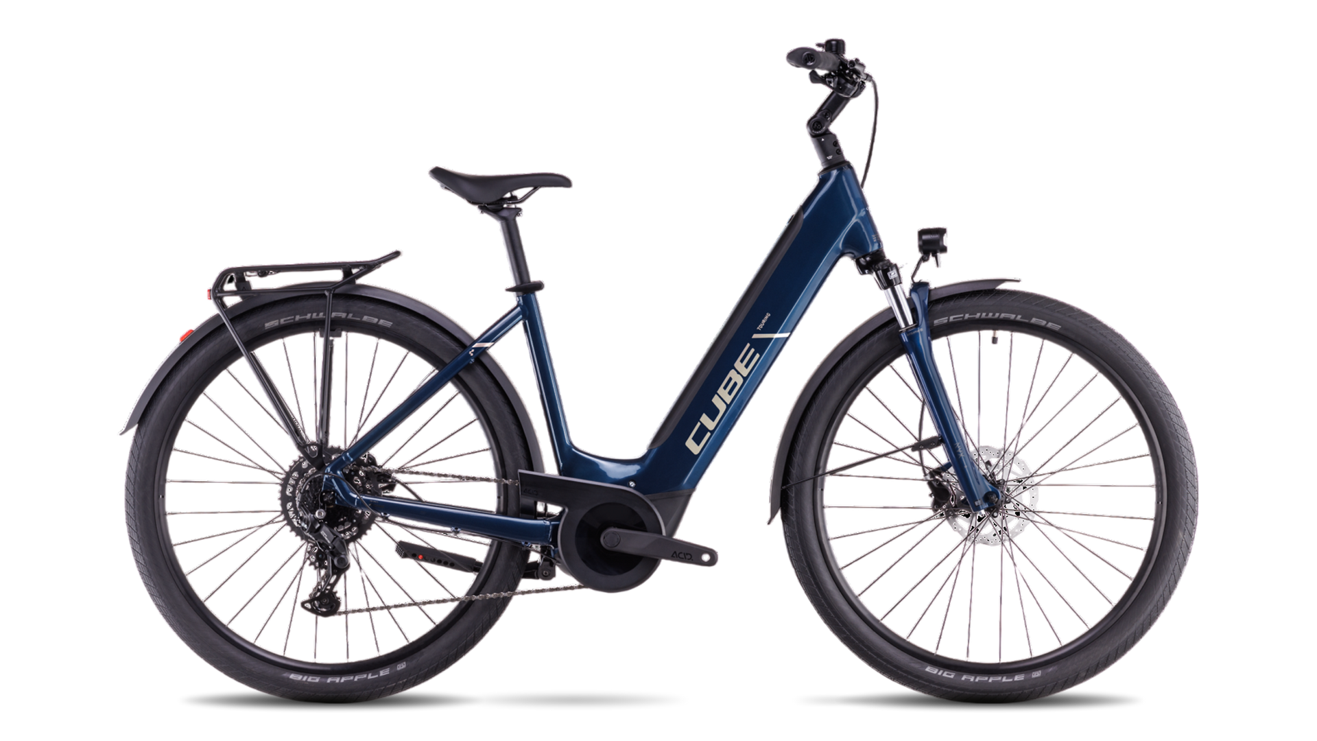 Cube Touring Hybrid ONE 500 Cadre bas, profil gauche