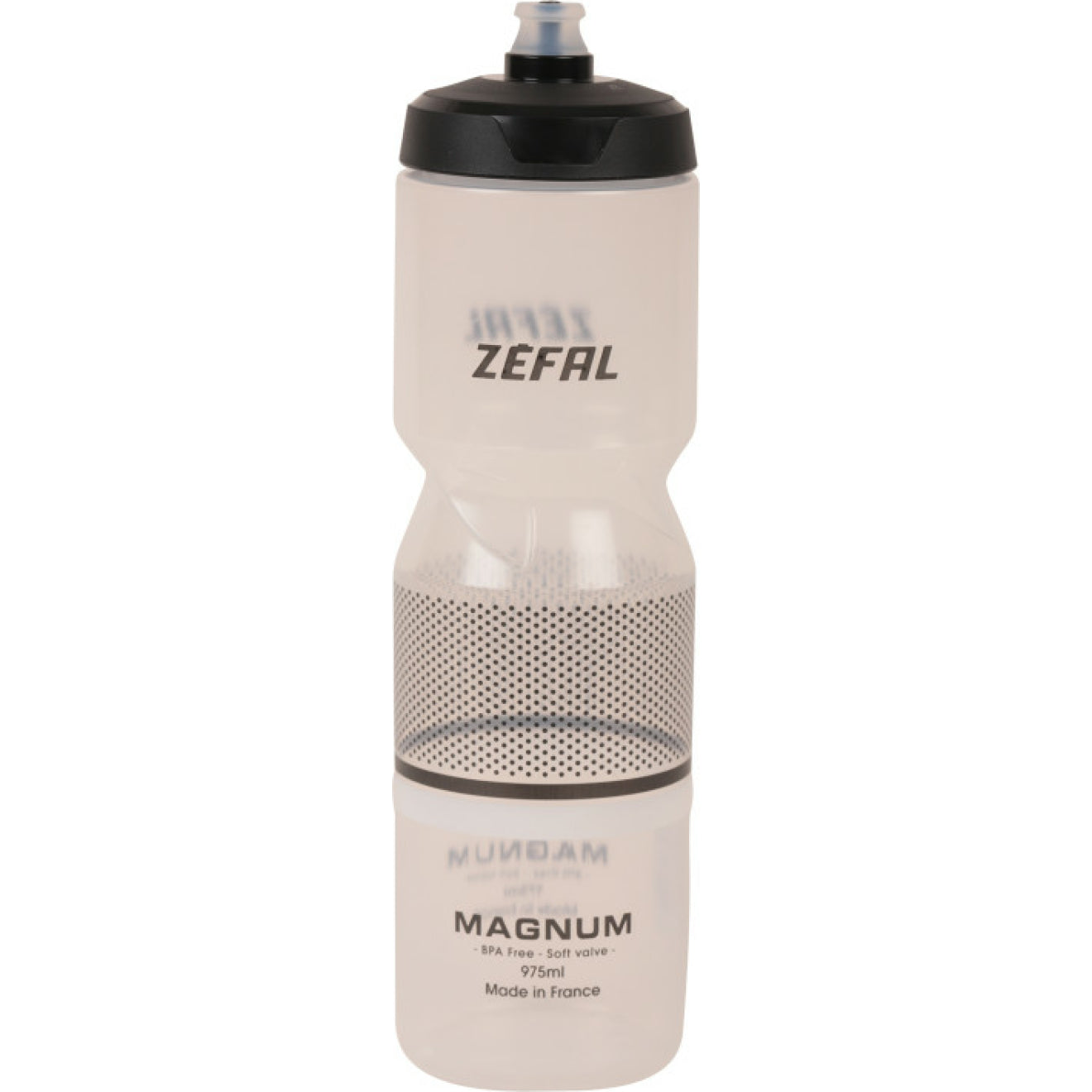 ZEFAL MAGNUM BIDON 975ML SOFT VALVE TRANSLUCENT