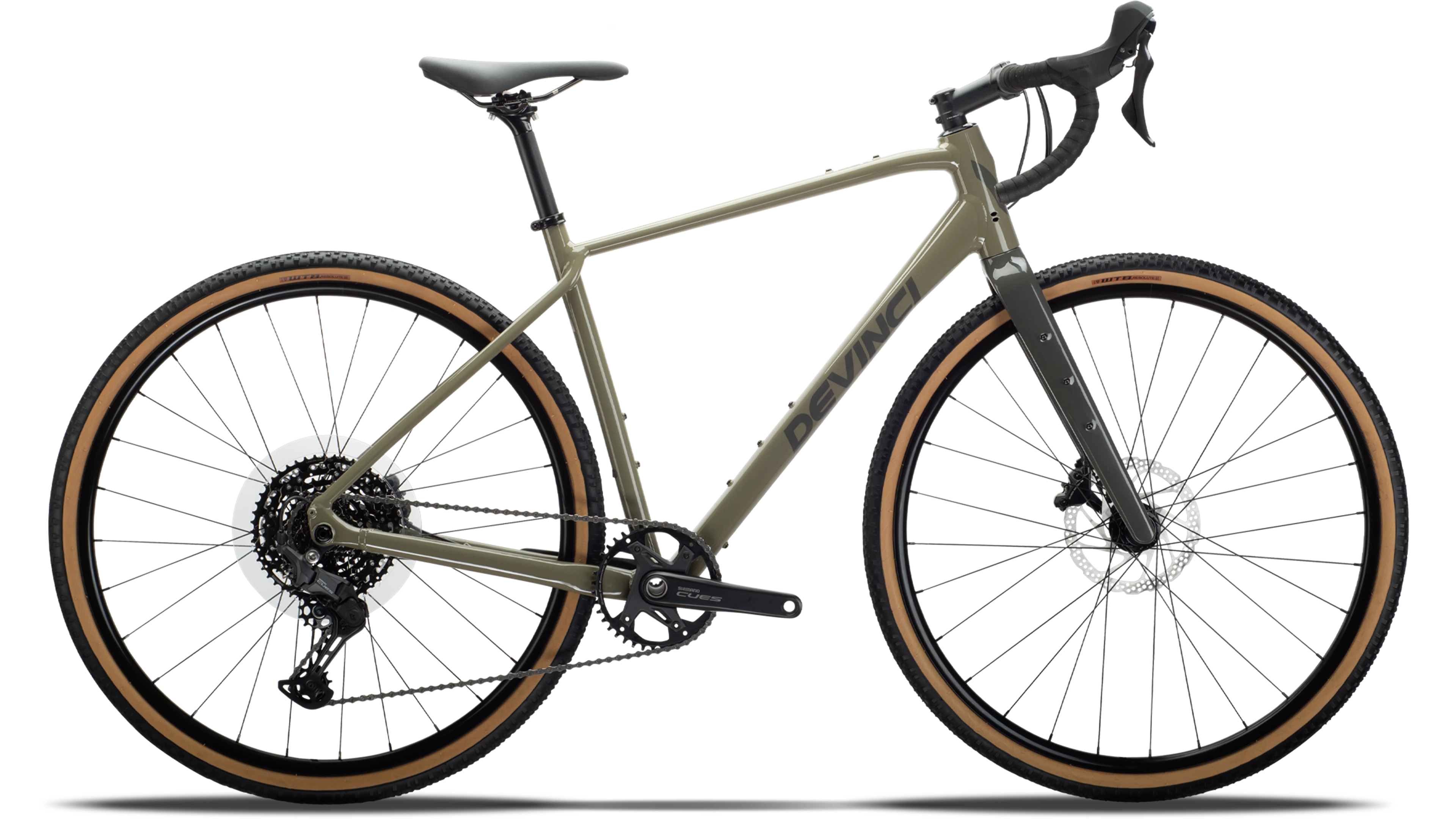 Devinci Hatchet Vista Cues 10s 2026, trois-quarts avant