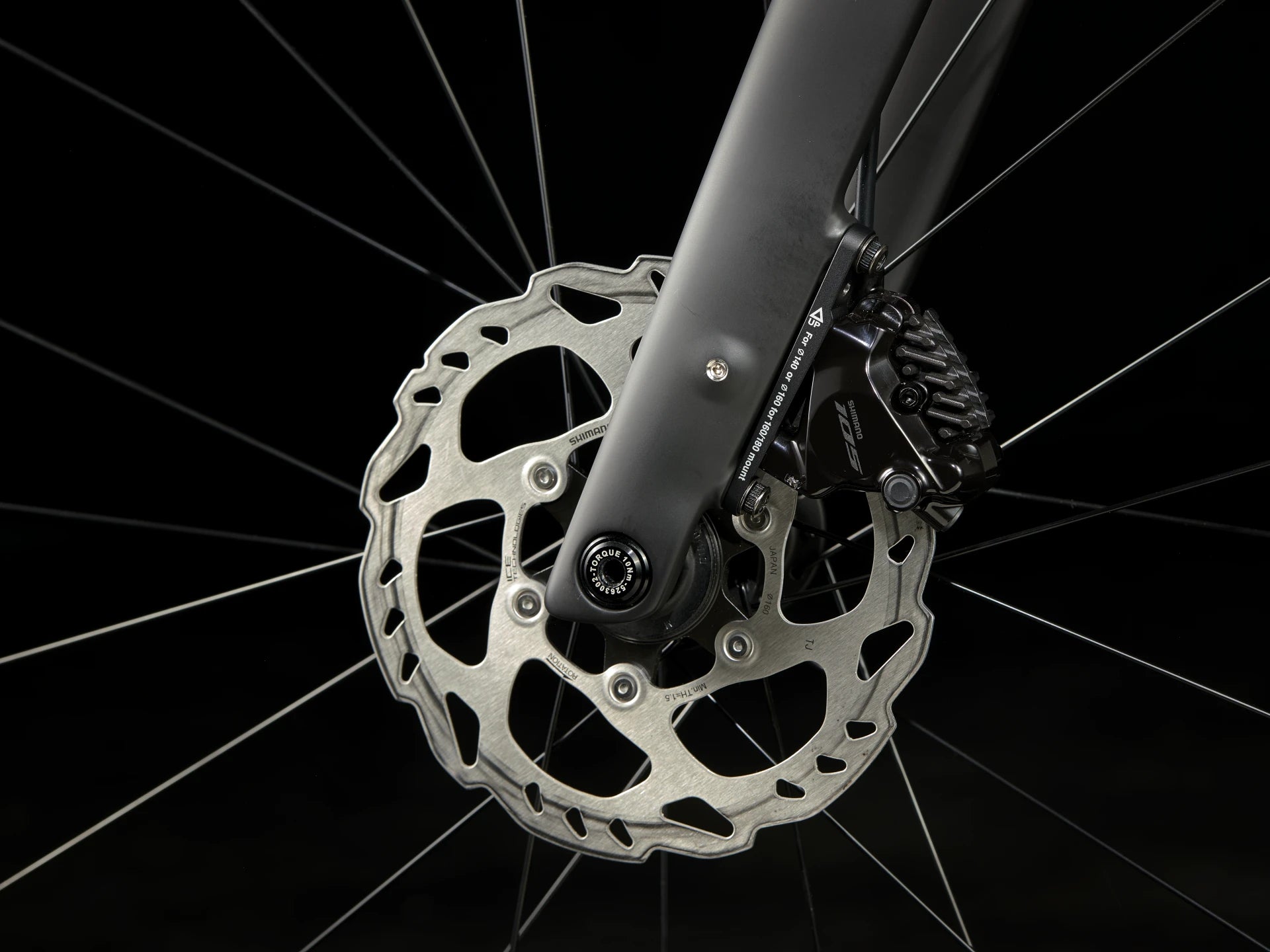 Trek Domane+ SLR 6 2025, disque de frein