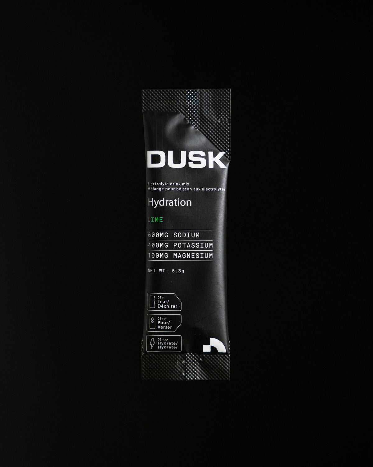 Dusk Hydratation, vue de face