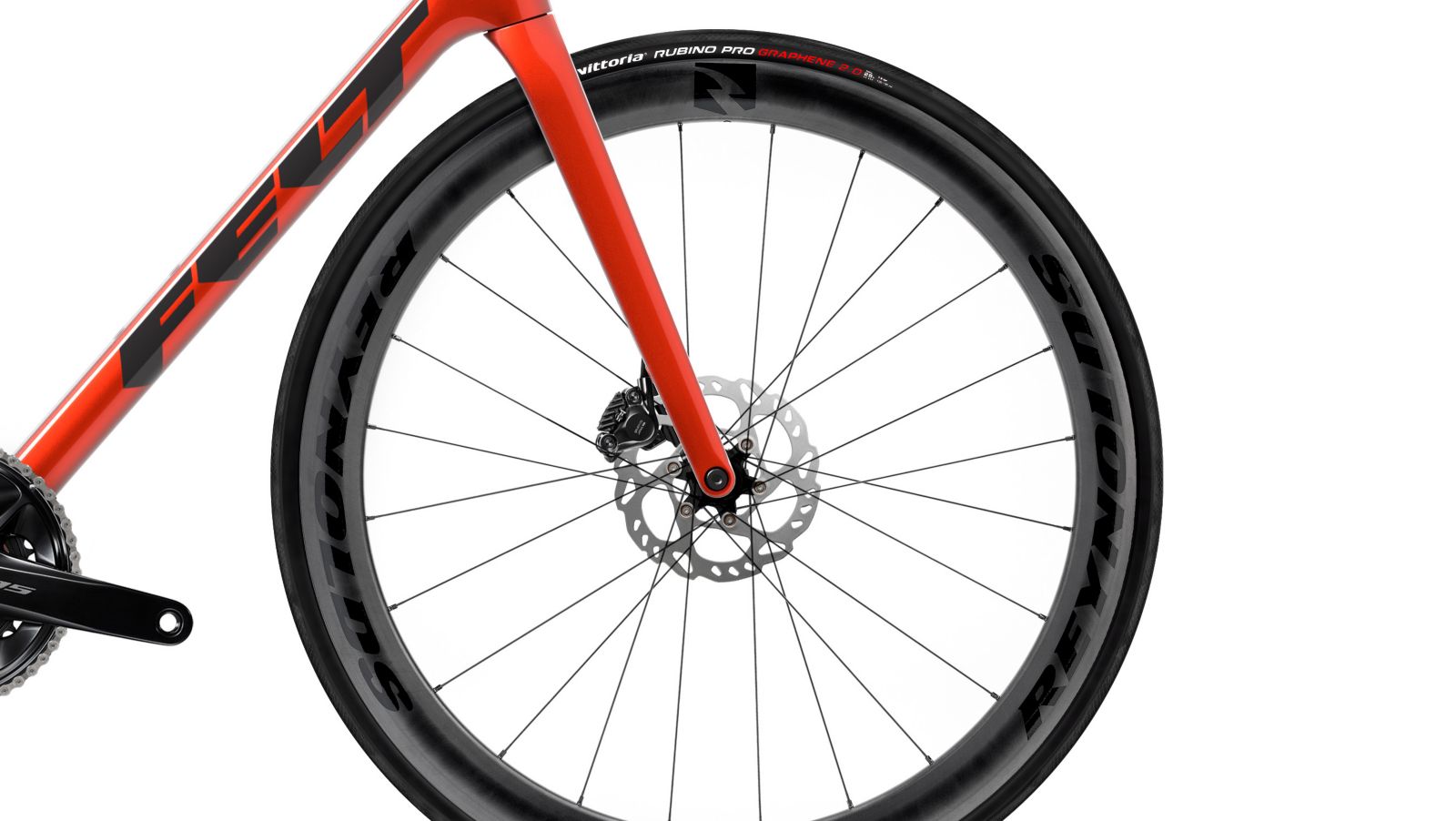 Felt FR Advanced 105 Di2 2025, roue avant