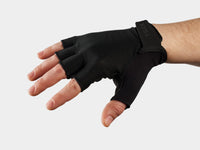 Gants unisexes pour cycliste Solstice Gel de Trek, coloris Noir