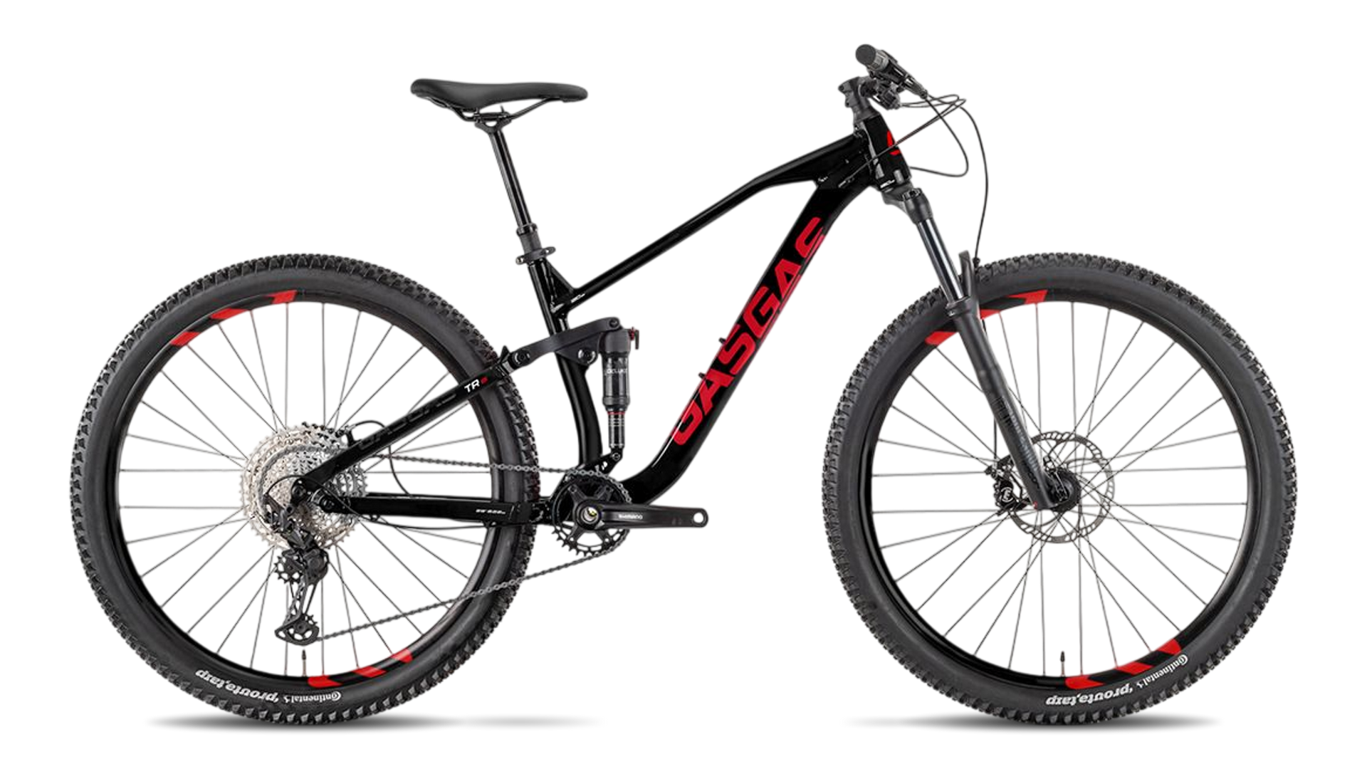 GasGas TR8, profil droit