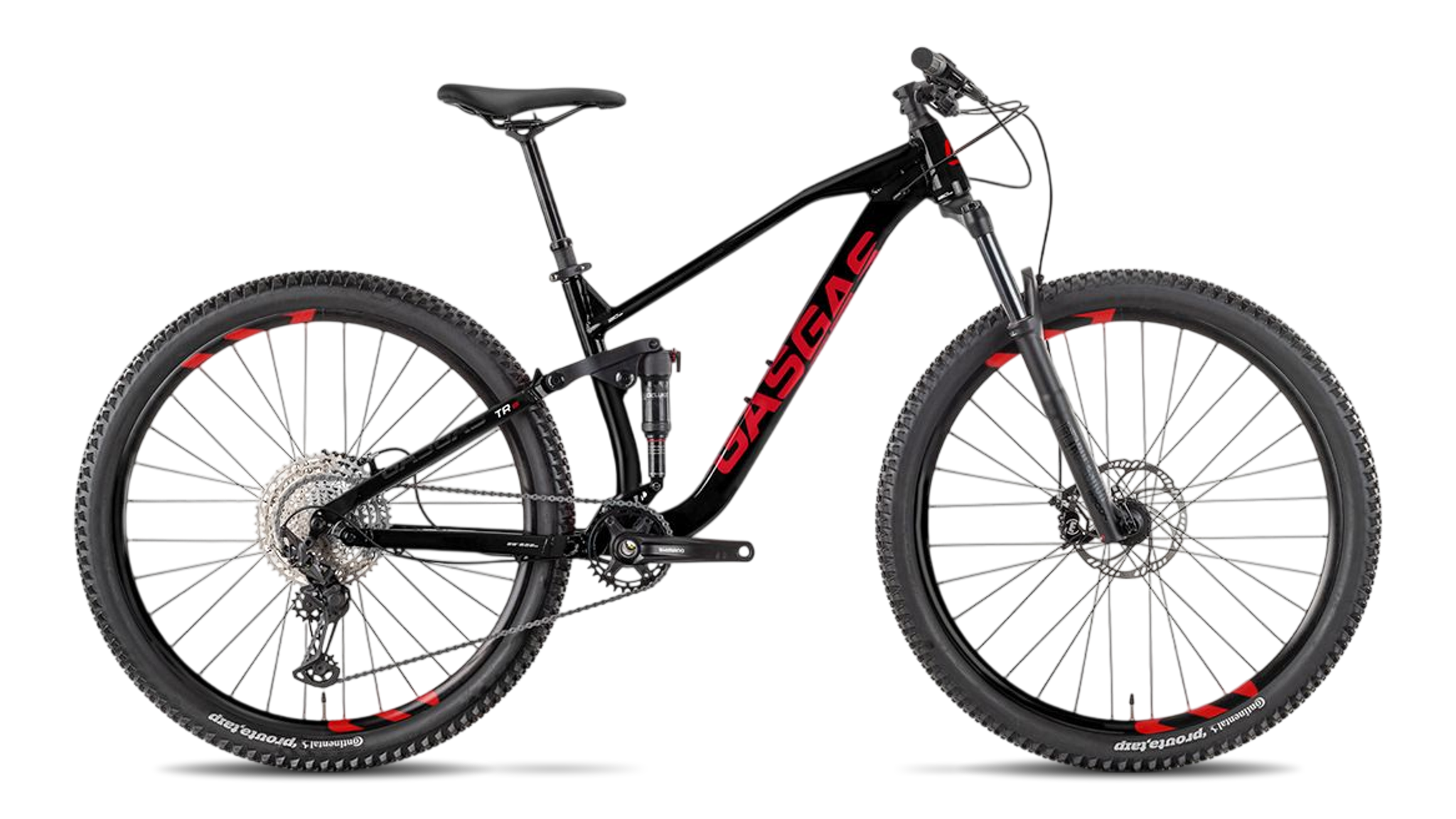GasGas TR8, profil droit