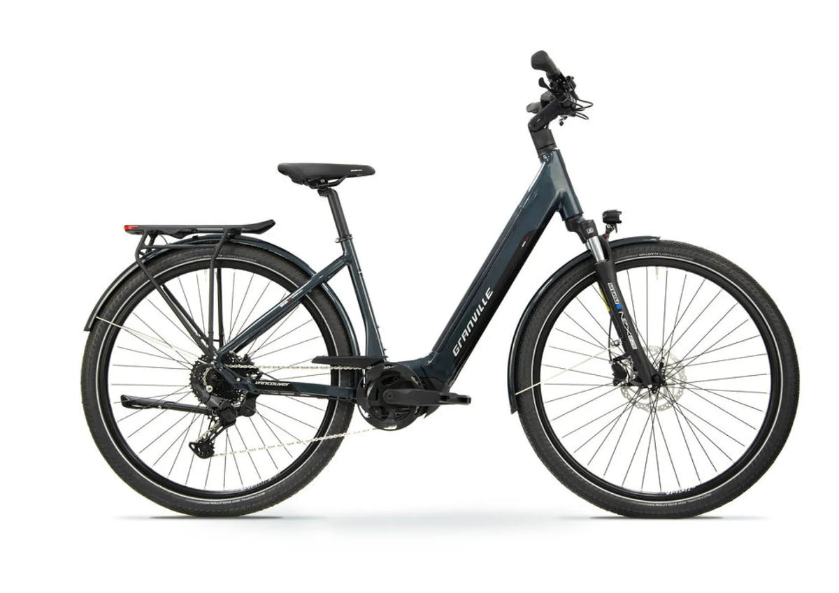 Granville Vancouver 10 Wave bleu cosmique – Vélo électrique, vue d'ensemble