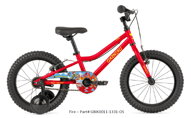 Louis garneau FR 16, coloris Pompier (Rouge)