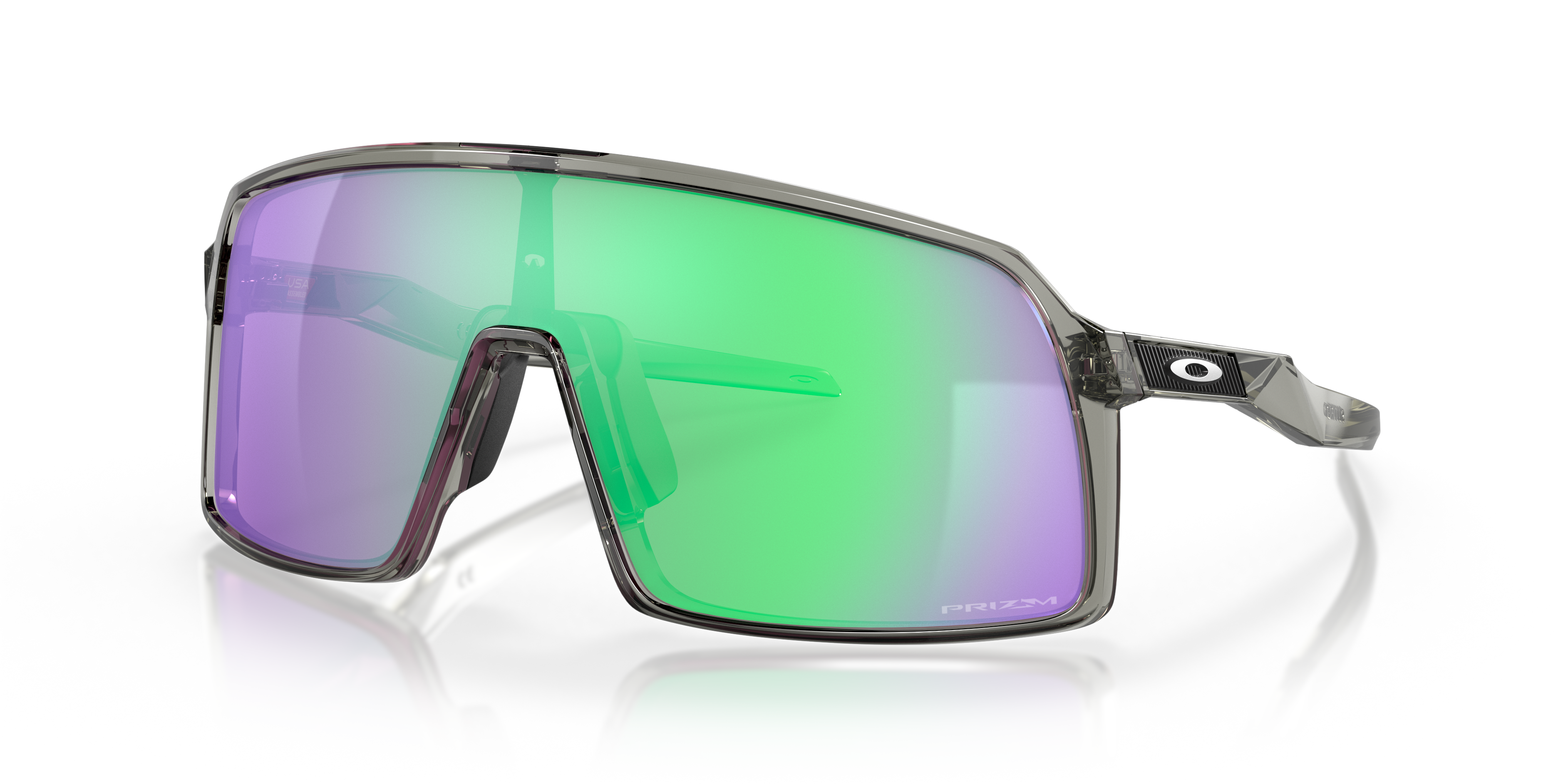 Lunette Oakley Sutro prizm, coloris Clear/ Prizm Jade