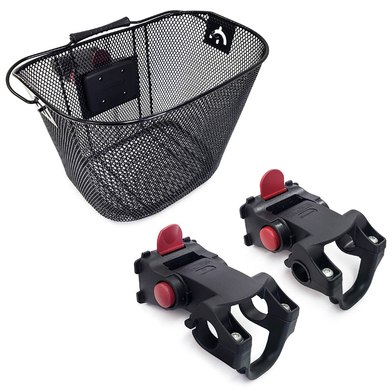 Quick-release bicycle basket – universal | Vélozone