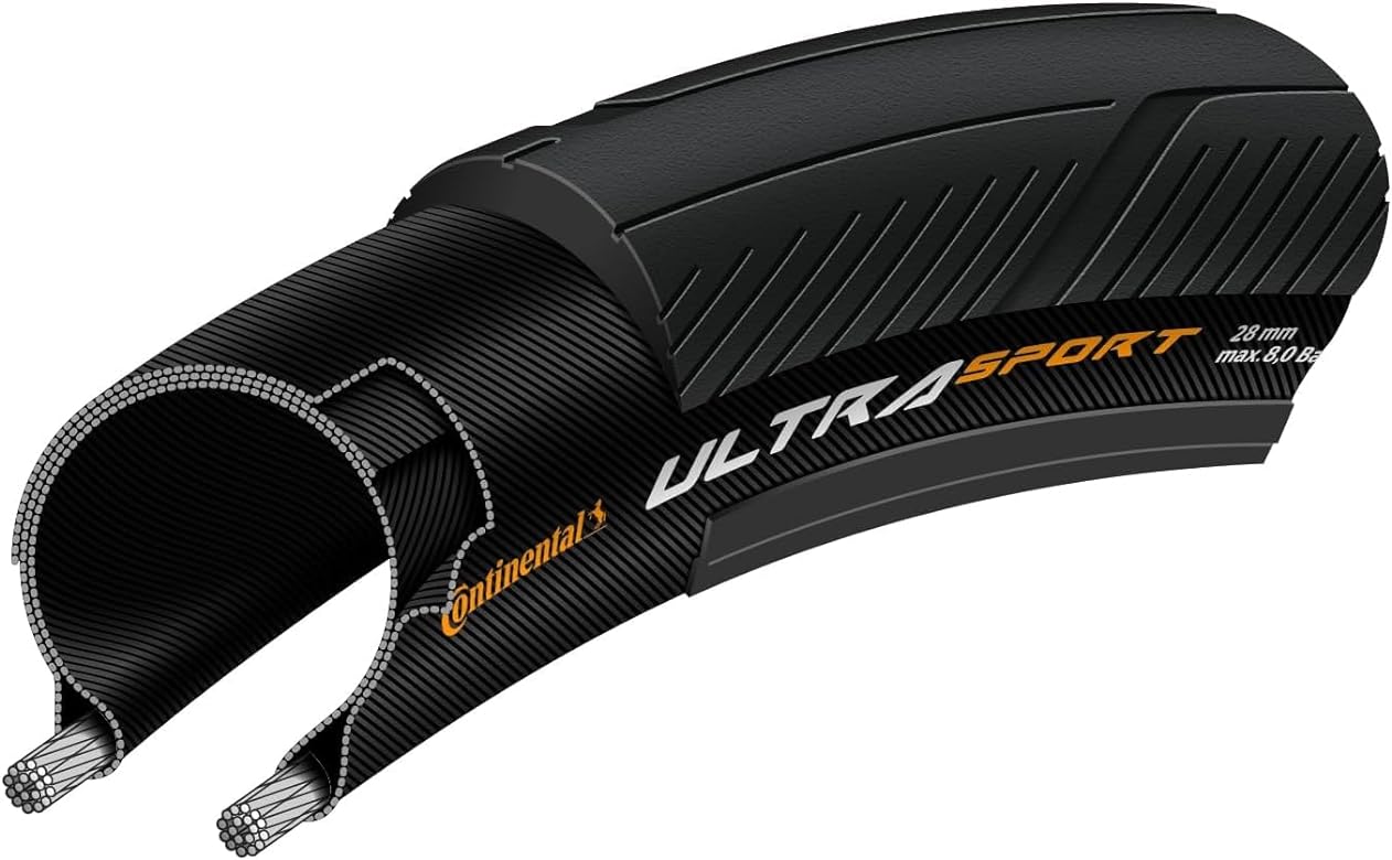 Ultra Sport Tires Wire Bead Ultra Sport III  Black PureGrip