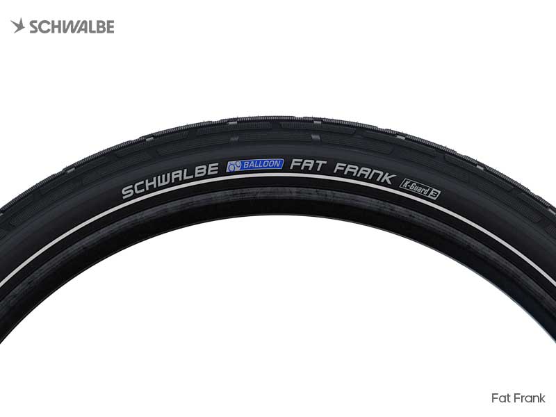 Pneu SCHWALBE  Fat Frank 26 X 2.35 Noir Reflexion