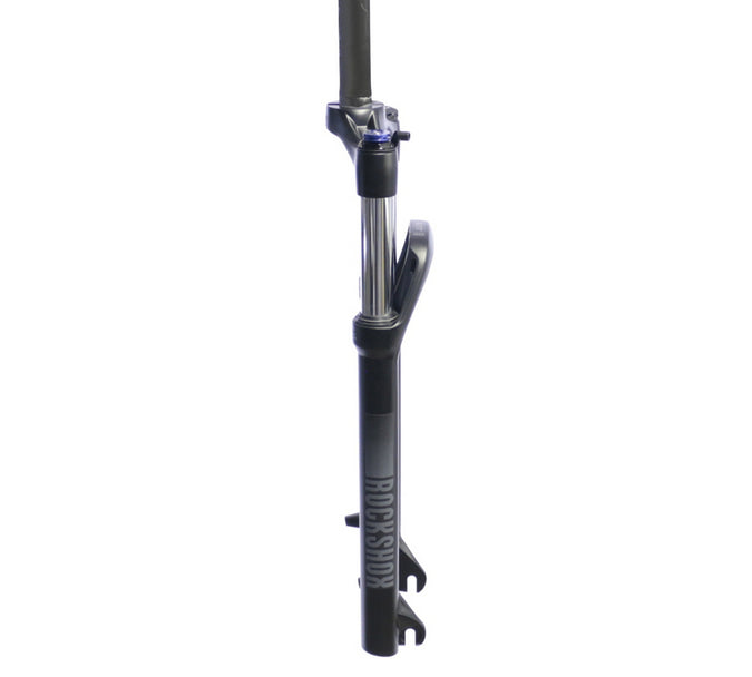RockShox Judy coil spring preload TurnKey lockout, vue de profil