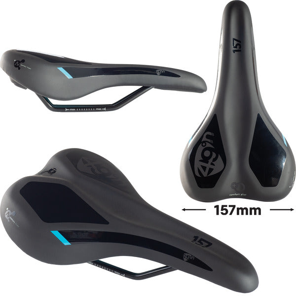 49N | SELLE EN MOUSSE MÉMOIRE FORMFIT UNISEXE - 157 MM