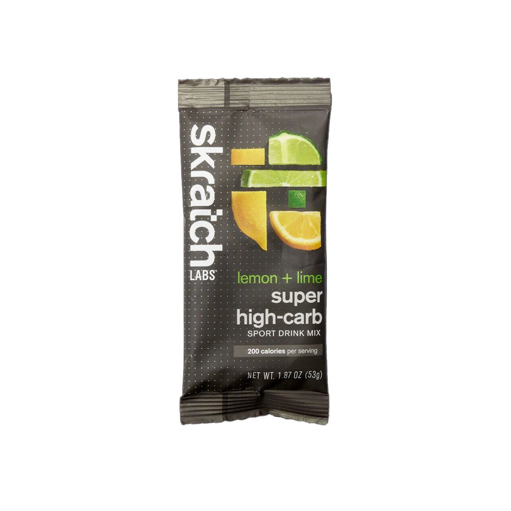 Préparation pour boisson sportive à très haute teneur en glucides Skratch Labs 53 g - Citron et citron vert