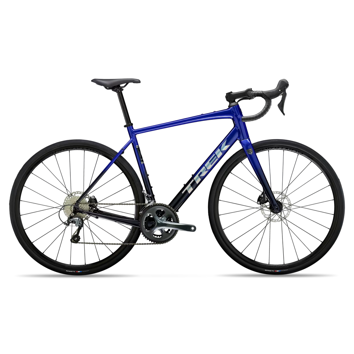 Trek Domane AL 4 4e gén., Bleu, vue d'ensemble