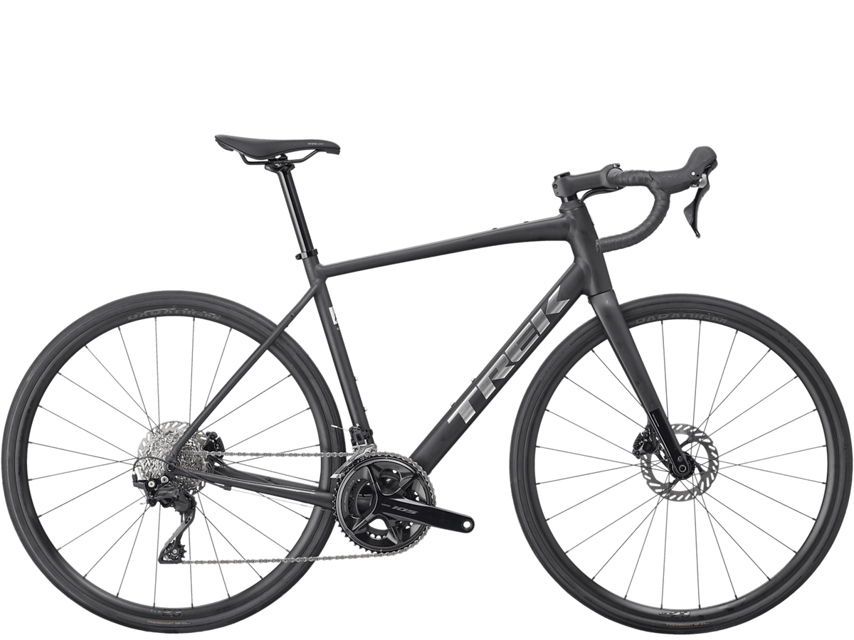 Vélo Trek Domane AL 5 4e génération 2027, Noir, vue d'ensemble