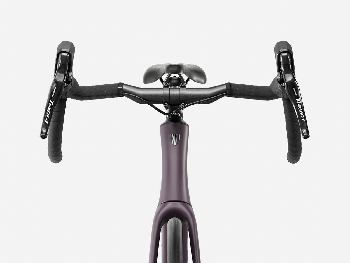 Vélo Trek Domane SL 4 5e génération, Matte Nightshade, cockpit