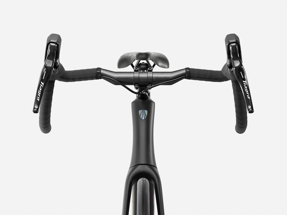 Vélo Trek Domane SL 4 5e génération, Matte Deep Smoke, cockpit