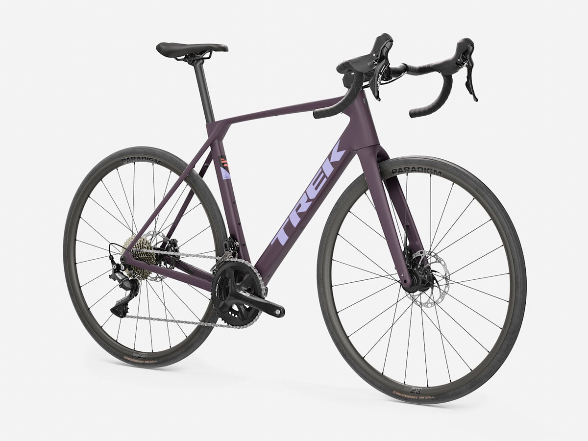 Vélo Trek Domane SL 4 5e génération, Matte Nightshade, trois-quarts arrière