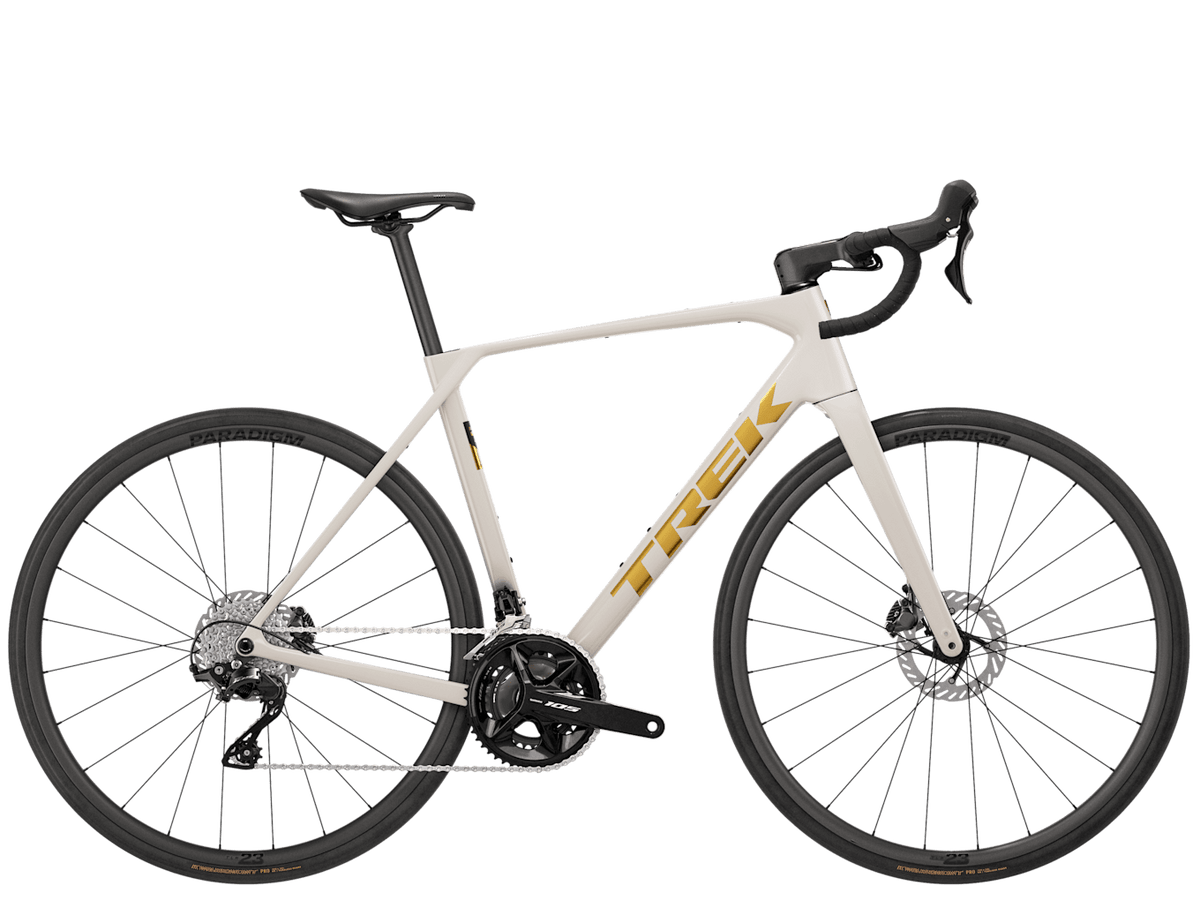 Vélo de route Trek Domane SL 5 5e gén., Buff Beige, profil droit