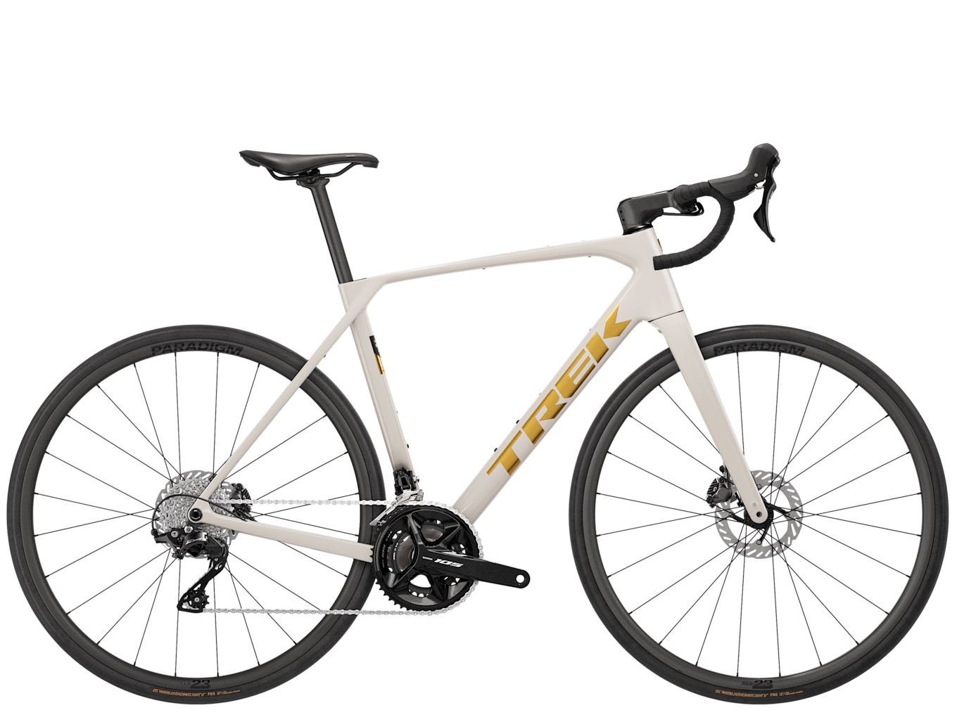 Vélo de route Trek Domane SL 5 5e gén., profil droit
