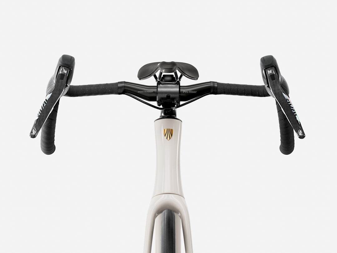 Vélo Trek Domane SL 6 AXS 2027, Buff Beige, cockpit
