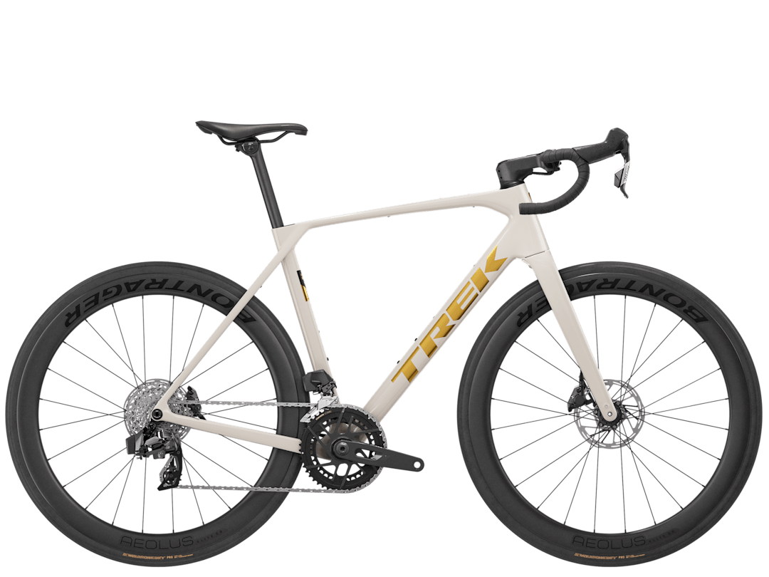 Vélo Trek Domane SL 6 AXS 2027, Buff Beige, vue d'ensemble